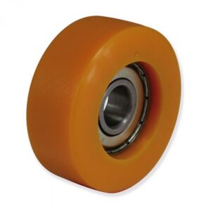 Rodillo poliuretano Gayner diametro 70x25x20 mm. 70X25X20 RV codigo 17-28