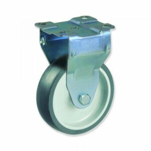 Rueda fija caucho Gayner diametro 125 mm. SPF3 125 PSL3 codigo 33-975