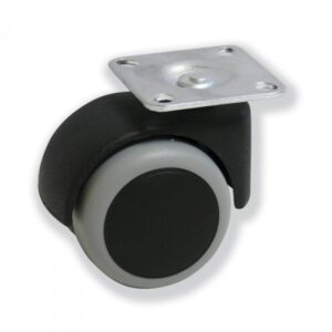 Rueda giratoria plastico Gayner diametro 50 mm. WPG1 050 codigo 20-58