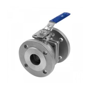 Valvula de esfera 2 piezas paso total a/inox. A-316 con bridas DN-80 PN-16