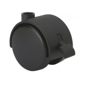 Rueda poliamida giratoria con freno Alex diametro 50 mm. modelo 1-0119