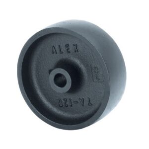 Rueda acero aro suelto  Alex diametro 125 mm. modelo 4-0558