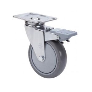 Rueda poliuretano giratoria  Alex diametro 125 mm. modelo 2-1042