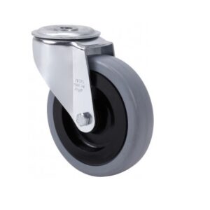 Rueda goma giratoria Alex diametro 100 mm. modelo 2-1830