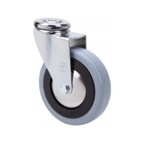 Rueda goma giratoria  Alex diametro 200 mm. modelo 2-1567
