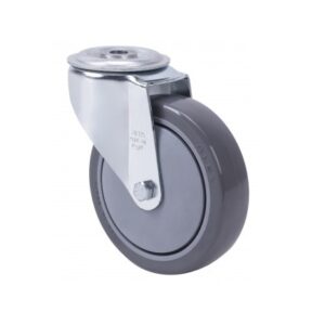 Rueda poliuretano giratoria Alex diametro 100 mm. modelo 2-2023