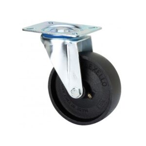 Rueda acero giratoria  Alex diametro 150 mm. modelo 2-2515