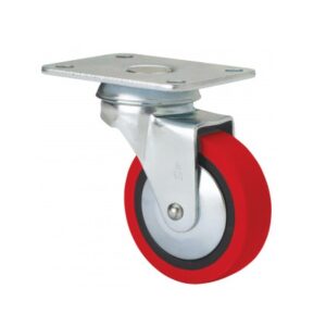 Rueda poliuretano giratoria Alex diametro 60 mm. modelo 2-2566