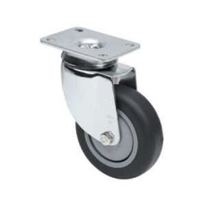 Rueda goma giratoria  Alex diametro 100 mm. 2-2815
