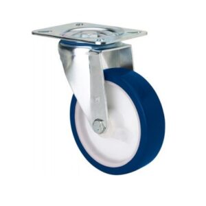 Rueda poliuretano giratoria Alex diametro 80 mm. modelo 2-4221