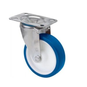 Rueda poliuretano giratoria  Alex diametro 125 mm. modelo 2-2870