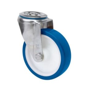 Rueda poliuretano giratoria Alex diametro 100 mm. modelo 2-4170