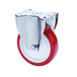 Rueda poliuretano fija Alex diametro 80 mm. modelo 2-3095