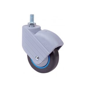 Rueda goma giratoria Alex diametro 80 mm. modelo 2-3208