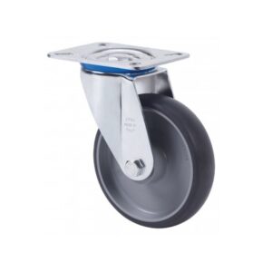 Rueda goma giratoria  Alex diametro 160 mm. modelo 2-3218