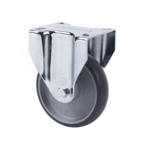 Rueda goma fija  Alex diametro 160 mm. modelo 2-3228