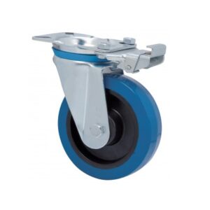 Rueda goma giratoria con bloqueo direccional Alex diametro 200 mm. modelo 2-3337 - Imagen 1
