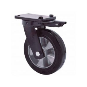 Rueda goma giratoria con bloqueo direccional Alex diametro 200 mm. modelo 2-3351