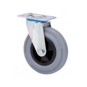 Rueda goma giratoria  Alex diametro 160 mm. modelo 2-3399