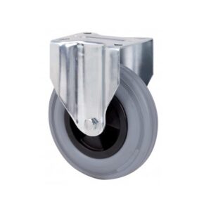 Rueda goma fija  Alex diametro 160 mm. modelo 2-3403