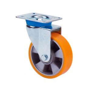 Rueda poliuretano giratoria Alex diametro 160 mm. modelo 2-3607