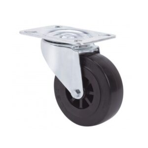 Rueda goma giratoria Alex diametro 125 mm. modelo 2-1005