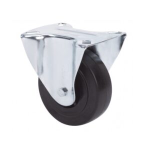 Rueda goma fija Alex diametro 125 mm. modelo 2-1014