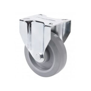 Rueda goma fija  Alex diametro 100 mm. modelo 2-3759