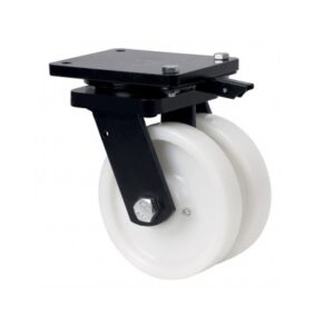 Rueda nylon-poliamida giratoria con bloqueo direccional Alex diametro 250 mm. modelo 2-3836
