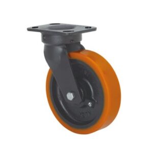 Rueda poliuretano giratoria  Alex diametro 150 mm. modelo 4-0150