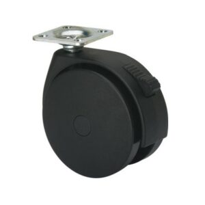 Rueda poliamida giratoria con freno Alex diametro 100 mm. modelo 4-1326 - Imagen 1