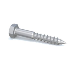Tirafondo a/inox. A2 DIN-571 M-10x60 mm.