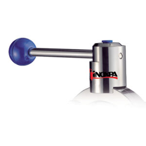 Maneta dos posiciones valvula mariposa/bola Inoxpa A-304L VM DN 25-65 / 1"-3" (VB DN 25-50 / 1" -2" )