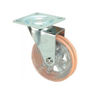 Rueda policarbonato giratoria  Alex diametro 75 mm. modelo 1-0525