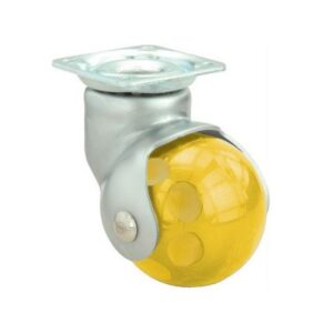 Rueda PVC giratoria Alex diametro 50 mm. modelo 1-0583