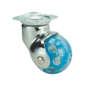 Rueda PVC giratoria Alex diametro 50 mm. modelo 1-0586 - Imagen 1