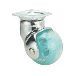 Rueda PVC giratoria Alex diametro 50 mm. modelo 1-0588