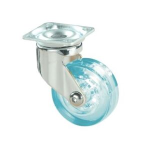 Rueda policarbonato giratoria  Alex diametro 50 mm. modelo 1-0590
