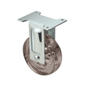 Rueda policarbonato fija  Alex diametro 75 mm. modelo 1-0605