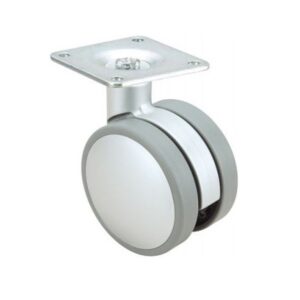 Rueda PVC giratoria Alex diametro 50 mm. modelo 1-0614