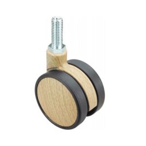 Rueda madera giratoria Alex diametro 75 mm. modelo 1-0634 - Imagen 1