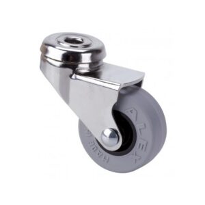 Rueda goma giratoria  Alex diametro 40 mm. modelo 1-0705