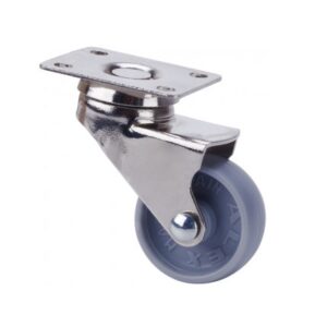 Rueda polipropileno-plastico giratoria  Alex diametro 40 mm. modelo 1-0715