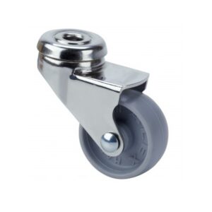 Rueda polipropileno-plastico giratoria Alex diametro 60 mm. modelo 1-0721