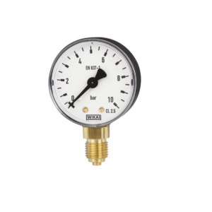 Manometro Wika 111.10.080 D-80 mm. 0...40 bar G 1/2" B inferior codigo 9022236