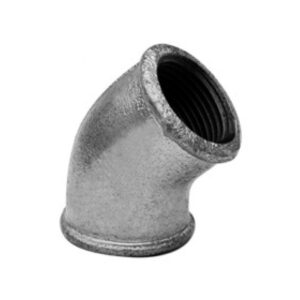 Codo 45º galvanizado Figura 120 3"