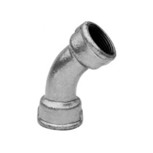 Curva 45º H-H galvanizada Figura 41 1"