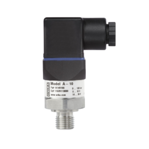 Sensor de presion a/inox. Wika A-10 0...1 bar rosca G 1/4" A 4-20 mA. 8-30 V.DC. codigo 12719049