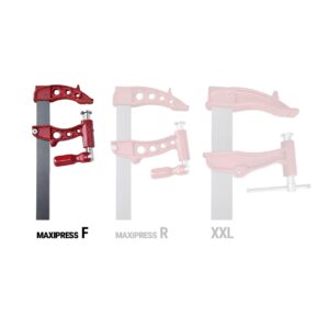 Aprieto reversible Maxipress Maxi F-50 cm. Piher alcance 12 cm. llanta 35x8 mm. codigo 60050 - Imagen 3