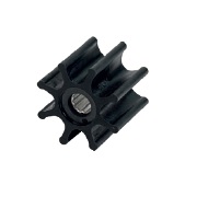 Impulsor bomba  Yunk R-10/J-10 Inox-hypalon 9 palas diámetro 117 mm. esp. 53 mm. eje 25 mm. codigo 40134